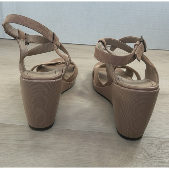 Vionic Bonita Women Wedge Supportive Active Adjustable Sandal Macaroon Size 9.5 - Picture 8 of 16